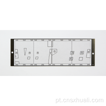 Grade de material 0,05mmt SUS430 para parte do VFD